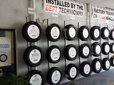 Tire Displays 